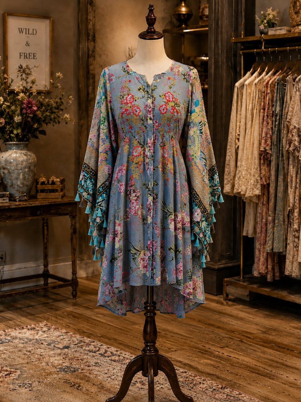 Aratta Silent Journey tunic,  dress or duster, new & original tags.
